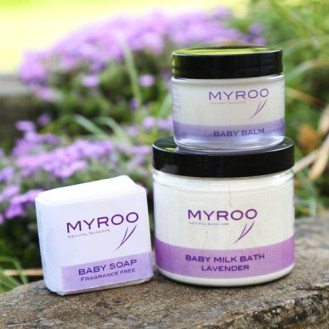 The lovely products 'My Roo' sent me to try on Ruby! 