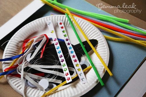 The contents of the May Lightbulb Letter pack